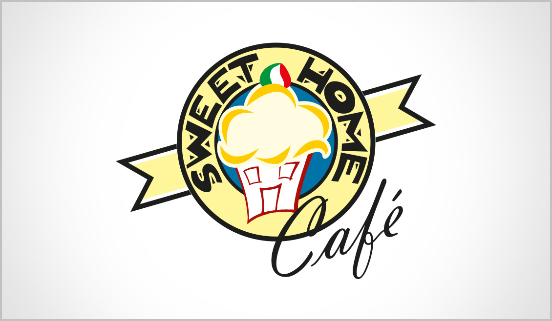 Ideazione Logo Sweet Home Cafe 02