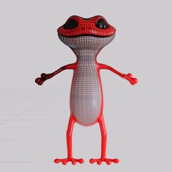 Modellazione Character 3D | Mascotte Dacom Jecom