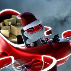 Cartone Animazione 3D | Mascotte Dacom Jecom, Video Buon Natale