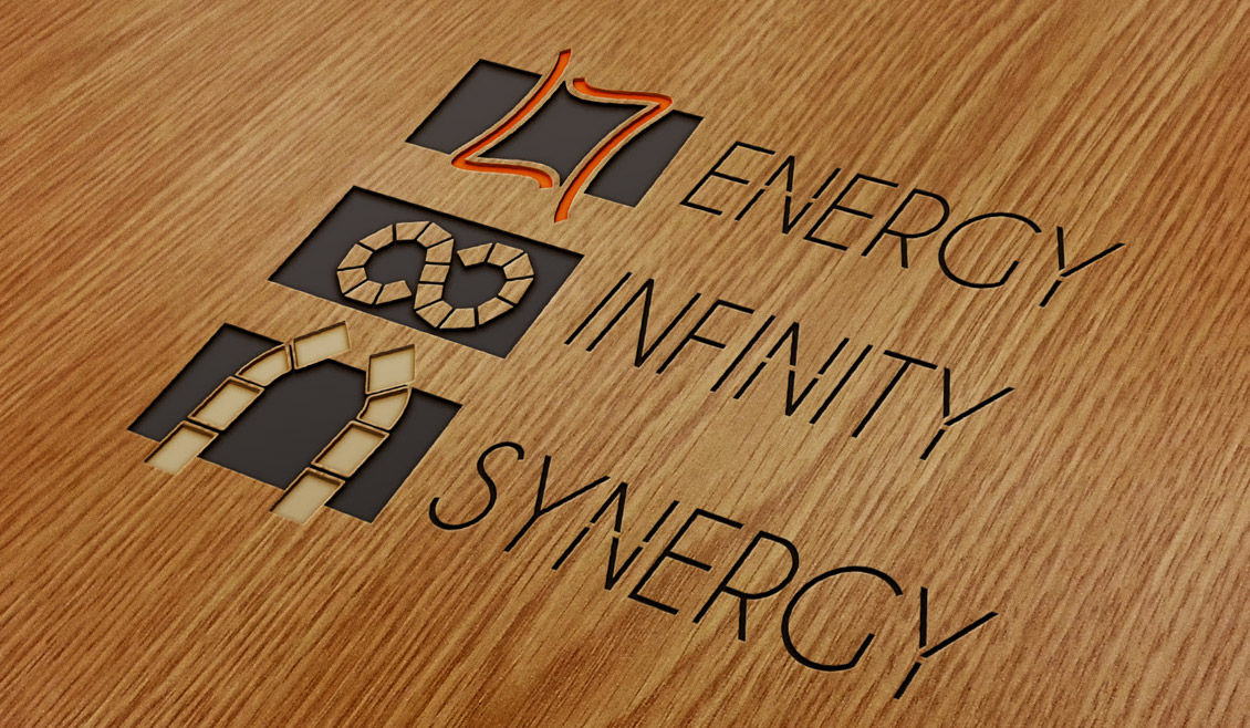 Ideazione Logo Linee Mobili Bowling Ricreativi Bologna Infinity Sinergy Energy 01