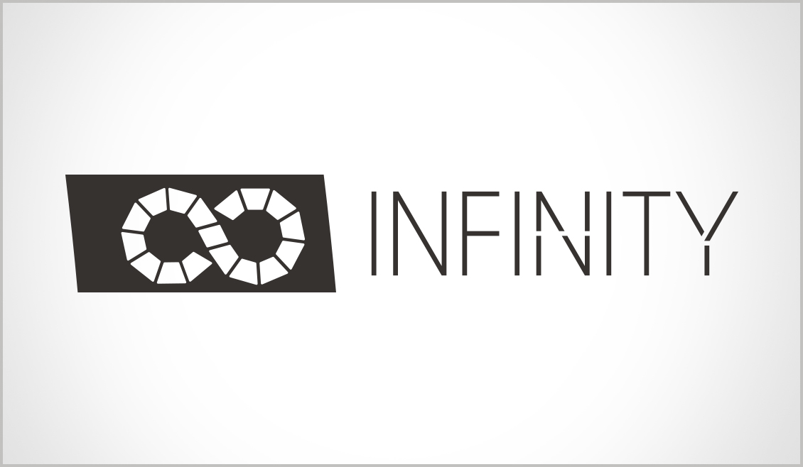 Ideazione Logo Linee Mobili Bowling Ricreativi Bologna Infinity