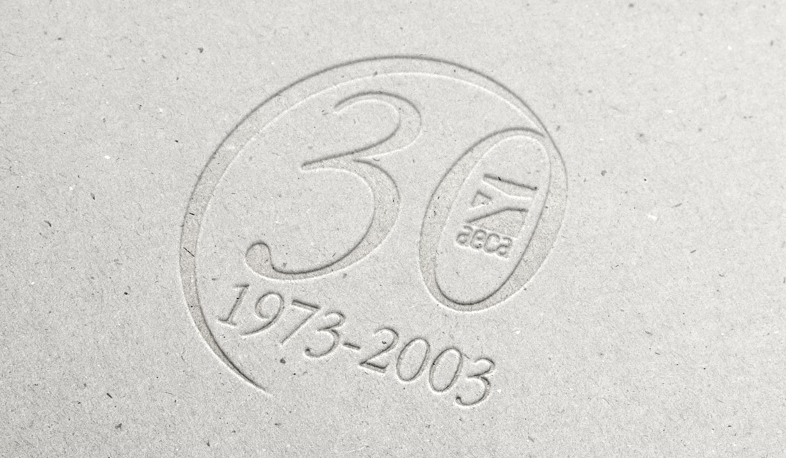 Ideazione Logo Trentennale Aeca Centri Di Formazione 01