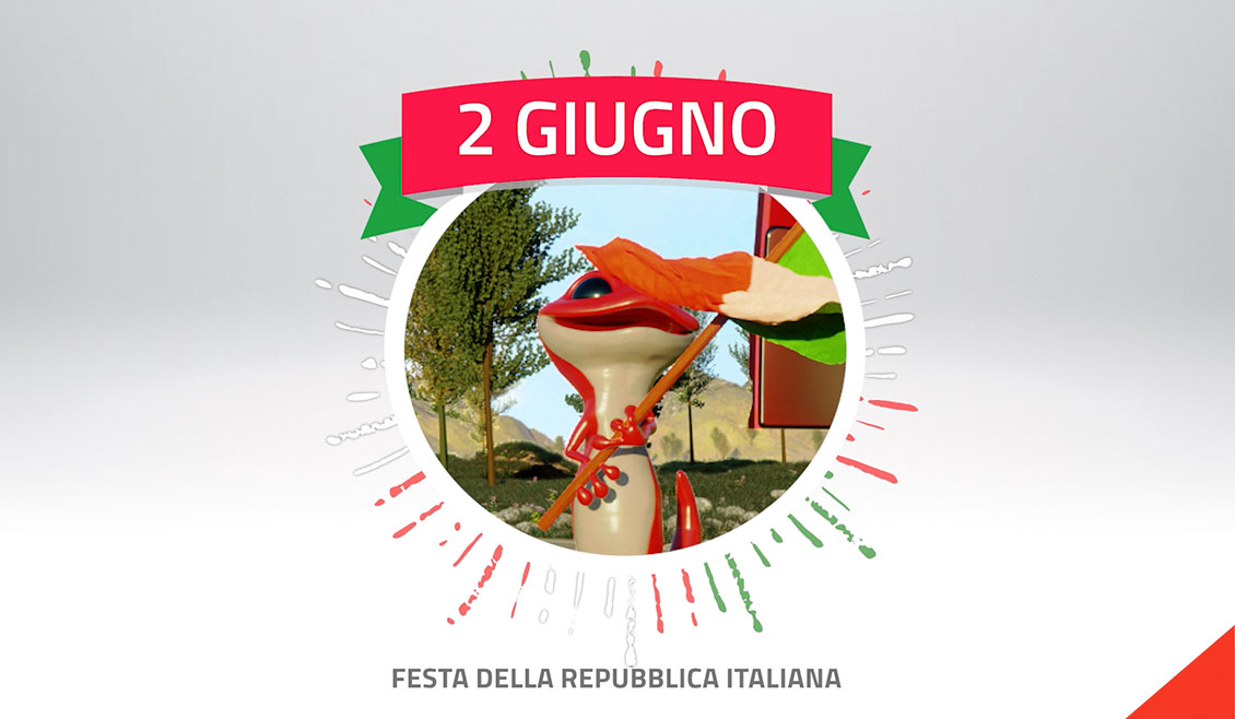 04 Portfolio Ricreativi Dacom Video 3D Animazione Cartone Mascotte Jecom Character 2 Giugno Bologna Agenzia Comunicazione